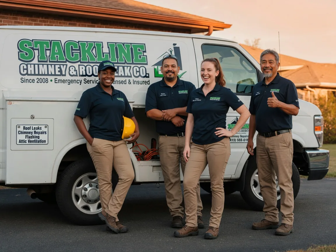 Chimney flashing repair company in Lynden, WA